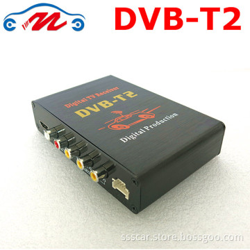 HD Car DVB-T2 of Mobile Digital TV Tuner Receiver